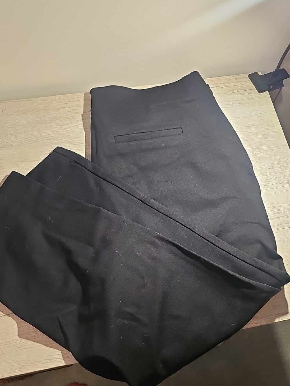 Torrid Black Boot-Cut Slacks